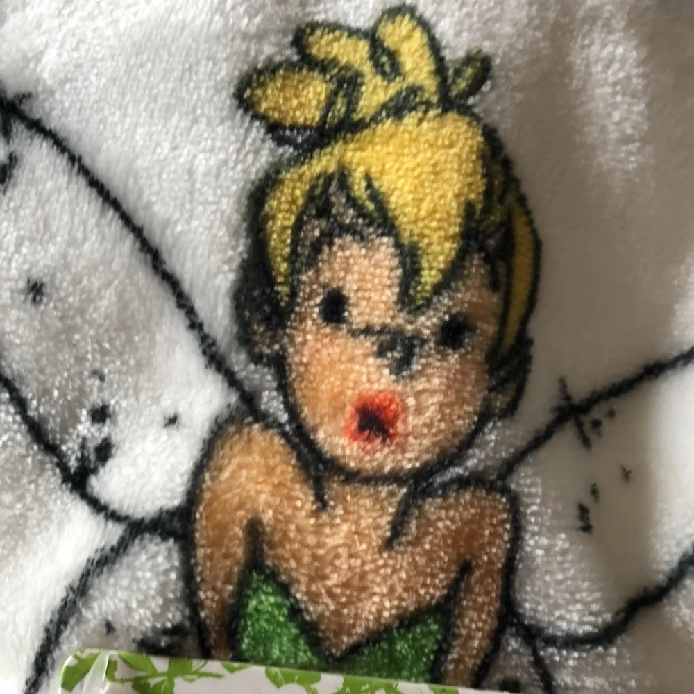 Disney TINKER BELL Plush Throw